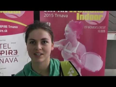 EMPIRE Womens Indoor 2015: Jana JABLONOVSKA (SVK) [2] vs. Petra MELOUNOVA (CZE) 1-6, 6-2, 5-7