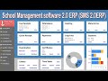 School Management ERP Software #SMS 2.0 ERP# How to work# School ERP# Free Demo Flunky Si Solutions