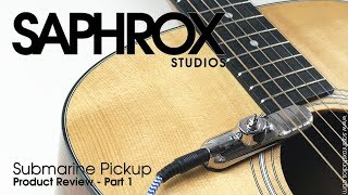 Video thumbnail for Saphrox Studios - Submarine Pickup Review by Saphrox Studios Guitar Tuition