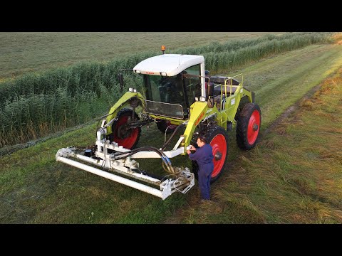 Graszaad maaien met  Agrifac / Claas Disco 4000 - Loonbedrijf Baecke-Buysse