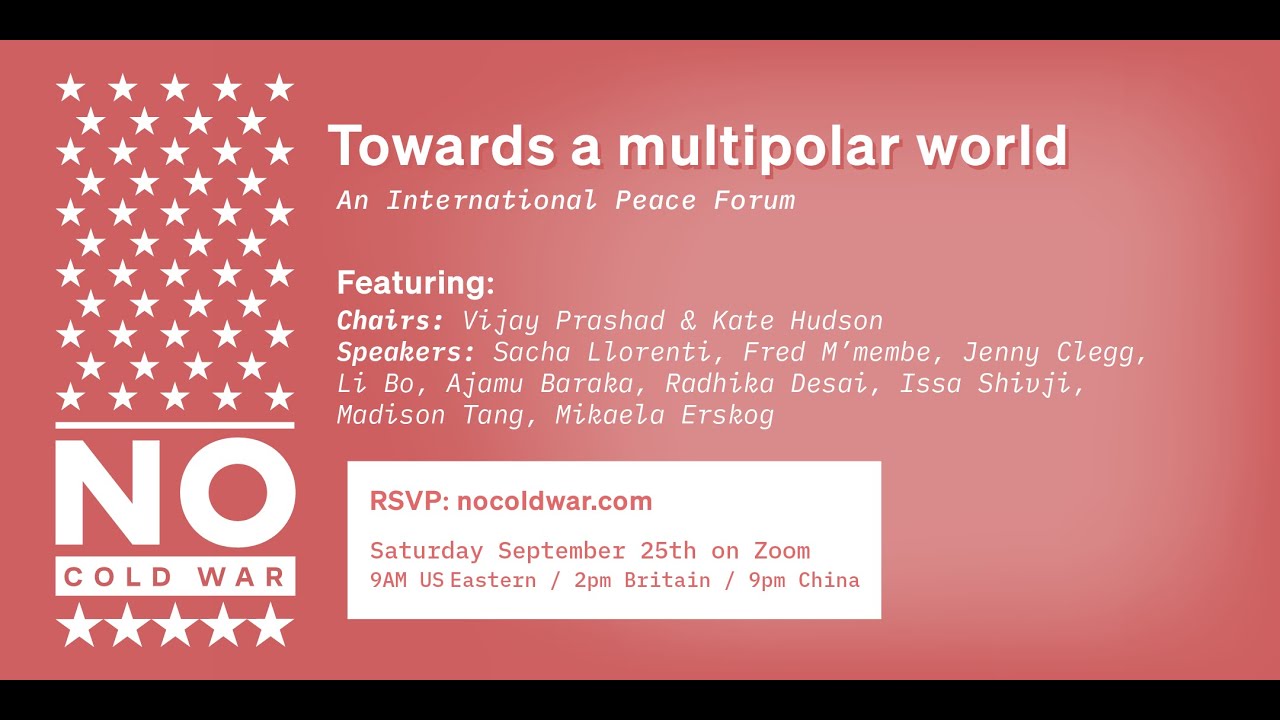 Towards a multipolar world: An International Peace Forum