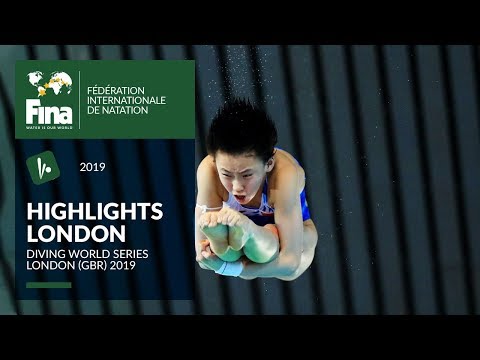 Плавание Highlights London (GBR) | FINA/CNSG Diving World Series 2019