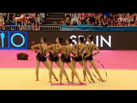Spain 2 hoops + 6 clubs AA - WC Guadalajara 2016