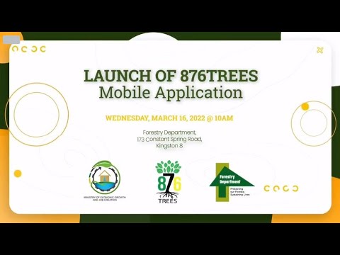 JISTV The Forestry Department Launch of the 876 Trees Mobile Application