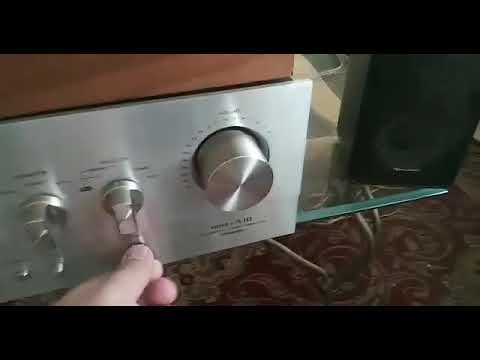 Onkyo A-10 Integrated Stereo Amplifier 1979 Silver image 12
