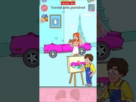 Vandal gets punished #gameplay #funnyvideos