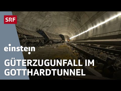 Unfall im Gotthard Basistunnel: Wie wird der Güterverkehr auf der Schiene sicherer? | Einstein | SRF