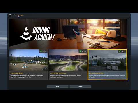 Driving Academy (Double Trailer Handling) - Euro Truck Simulator 2