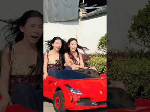 No one can resist her driving skills!