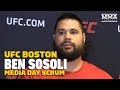 UFC on ESPN 6: Ben Sosoli Feels He Was 'Fated' To Fight Greg Hardy - MMA Fighting
