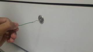 How to pick a lock using paper clip