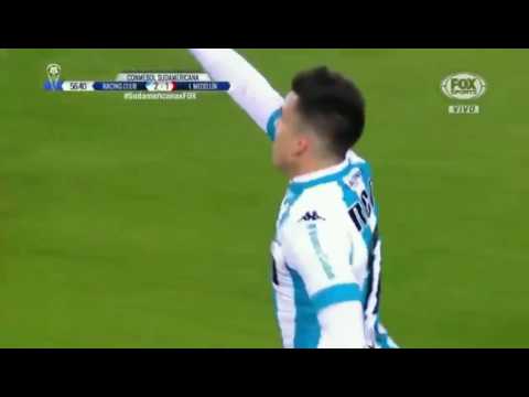 Gol de Acuña // Racing 3-1 DIM // Copa Sudamericana (IDA)