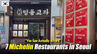 【CC】 🇰🇷 7 Michelin Restaurants in Seoul You Can Actually Afford.🍚🥢