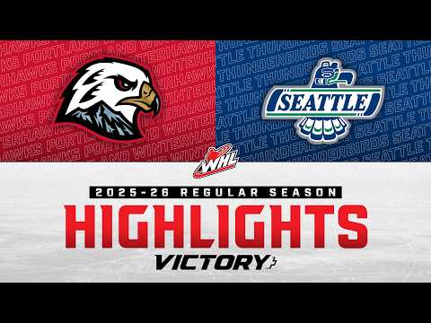 Portland Winterhawks at Seattle Thunderbirds 02/06 | WHL Highlights 2025-26