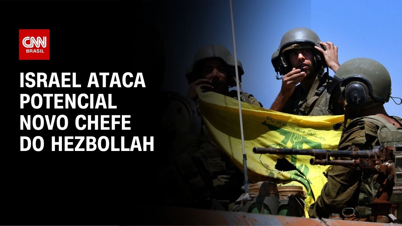 Israel ataca potencial novo chefe do Hezbollah | CNN NOVO DIA