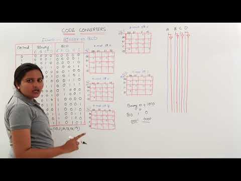 Code converter Binary to BCD