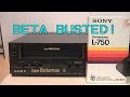 I Fixed My Beta VCR Then It Broke Even Worse