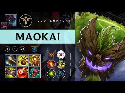 Maokai Support vs Thresh - KR Grandmaster Patch 26.04
