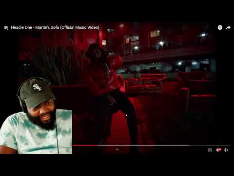CHICAGO DUDES REACTION TO Headie One - Martin's Sofa (Official Music Video)