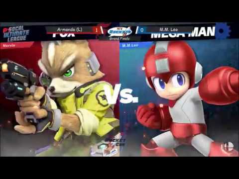 RocketCon 2019 - Armando (Fox/Meta Knight) vs M.M. Leo Mega Man Grand Finals - Smash Ultimate