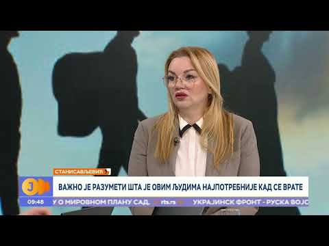 Reintegracija povratnika u Srbiju I RTS Jutarnji program