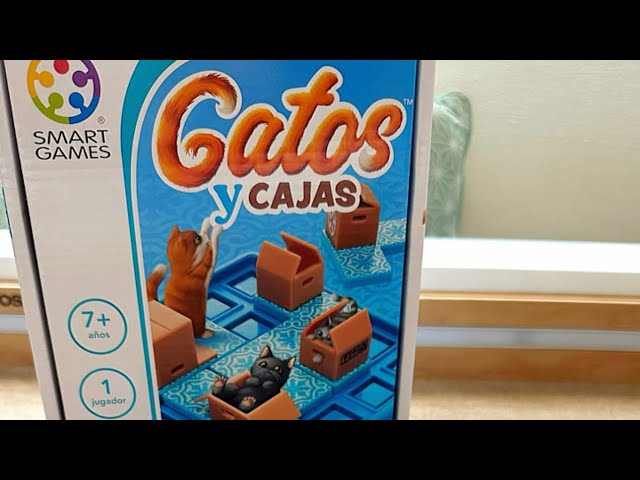 Vídeo relacionado con SmartGames | Gatos giran en Ronda | Rompecabezas lógica de 7 años + | Juego de Reflexión | Puzzle Gato | Juego Educativo Infantil | Desarrollo Cognitivo | 60 Desafíos Progresivos | Juguete Estratégico