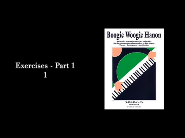 Vídeo relacionado con Boogie woogie hanon - revised edition - piano - recueil: authentic progressive exercises and etudes for the contemporary piano student: development, theory, application