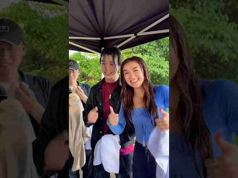 Thumbnail for Min ho & Kitty Rain Scene BTS | XO Kitty 2| Sang heon lee & Anna cathcart #annacathcart #sangheonlee by sang