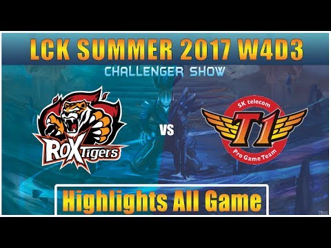 ROX vs SKT || Highlights All Game || LCK SUMMER 2017 || ROX Tigers vs SK Telecom
