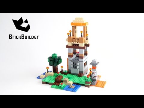 Vidéo LEGO Minecraft 21116 : La boîte de construction