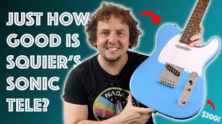 Video thumbnail for 2023 Squier Sonic Telecaster | The new best value for money Tele around?! In-depth Review & Demo by Rich. Words. Music.