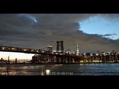 New York City / Time-lapse / Lower East Side / Manhattan NY
