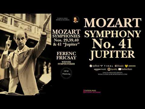 Mozart - Symphony No. 41 in C "Jupiter" / 2023 Remastered (reference recording: Ferenc Fricsay)