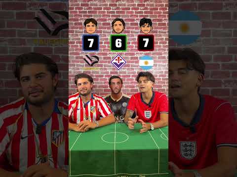 2 SQUADRE, 1 NAZIONE! 😱📈 #gioco #calcio #challenge #giocatori