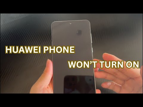 My Huawei Phone Won't Turn On. How to Power It Back On?