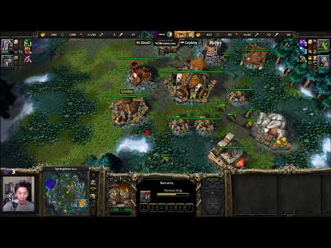 XlorD (UD) vs Grubby (Orc)  - WarCraft 3  - WC3544