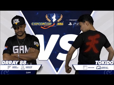 SFV Capcom Cup 2016 - GAM| Dr Ray (Claw) Vs Tokido (Ryu)