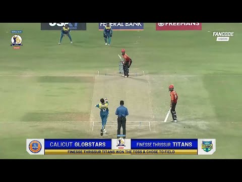 Match 30 Calicut Globstars vs Finesse Thrissur Titans | Highlights