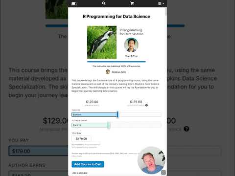 New Course Release! R Programming for Data Science by Roger D. Peng