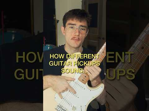 How different guitar pickups sound… #guitar #guitarist #guitarpickups #musician #producer
