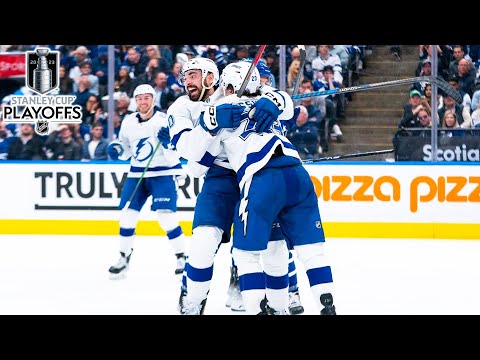 Dave Mishkin calls Lightning vs Maple Leafs highlights (2023 Playoffs, Game 5)