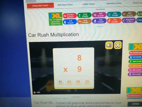 Car Rush Multiplication