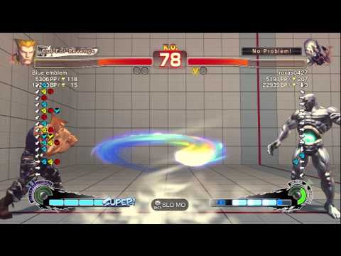 Blue emblem [Guile] Vs roxas0427 [Seth] SSF4 Arcade Edition 2012 720 HD