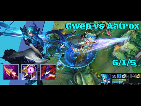 [Gwen] Main Support got Solo Lane 😑👍 | Patch 3.5b | [Ranked] Ep.59 Full HD