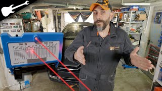 ENCORE un nouvel OUTIL pour le PARALLÉLISME ! 💆🏻‍♂️   et il est LASER 🔰