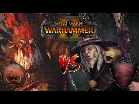 Vampire Counts vs Greenskins | OLD MAN KEMMLER & DA DANCIN GIT | Total War: Warhammer 2