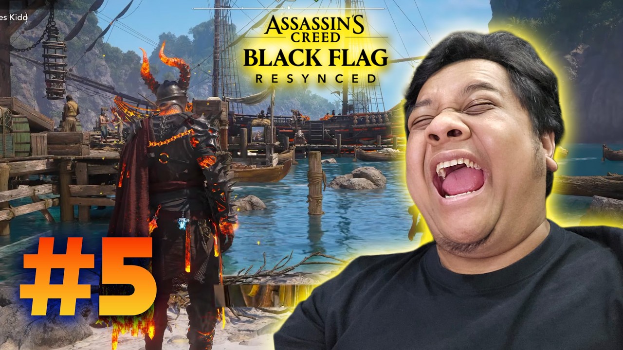 Bersama KID Si CWK Keren‼️- Assassin's Creed Black Flag Resynced (PART 5)