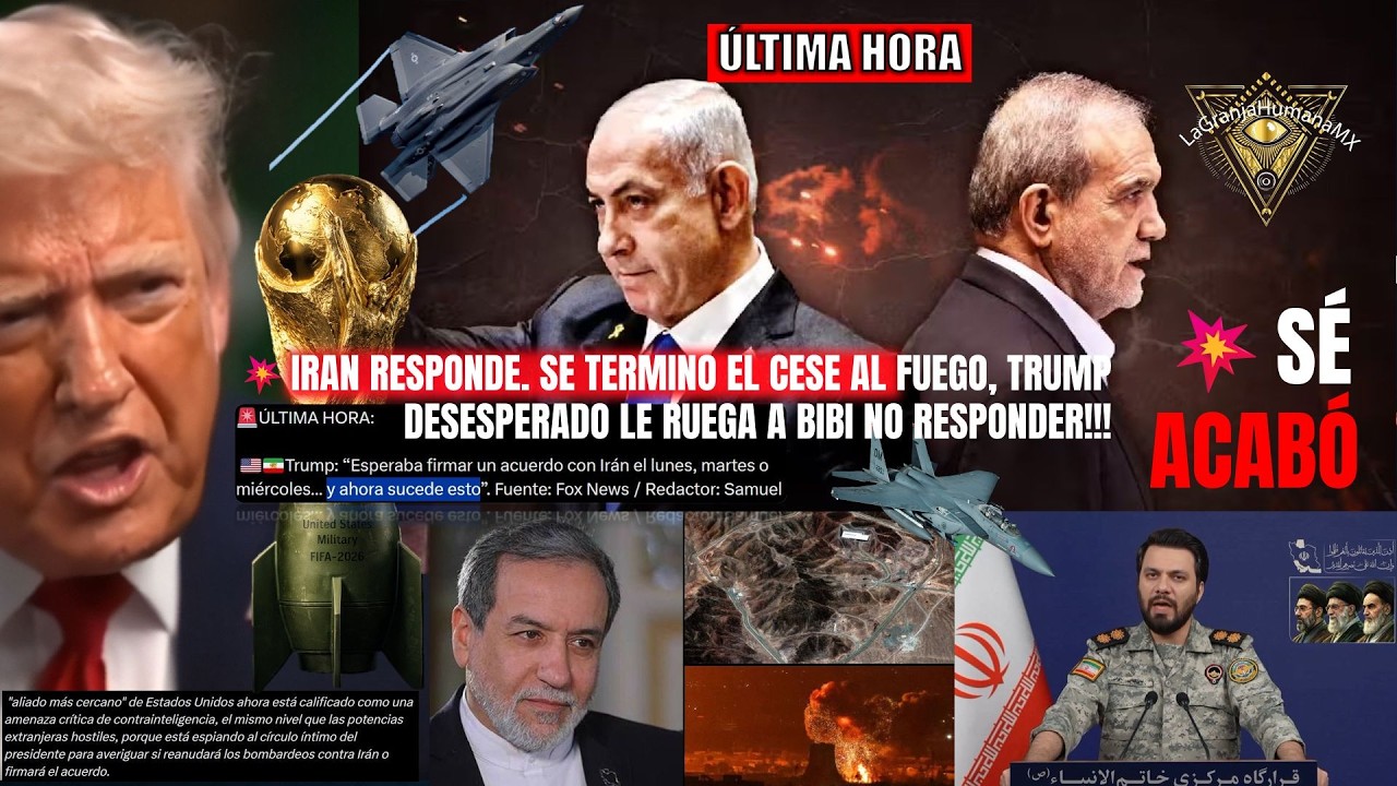 Sé acabó la paciencia! Irán lanza Promesa Verdadera vs El Buque Inhundible, Trump desesperado YA FUE