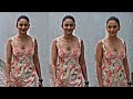 Rakul Preet Singh Looking Super Hot In Dress At Tips Office
