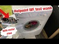 Hotpoint Aquarius WF541 Washing Machine Test Wash New Bearings And Spider Colourfast Cotton 60
